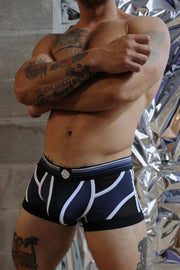 BREEDWELL Circuit Breaker Boxer Brief Large Pouch in Black 221