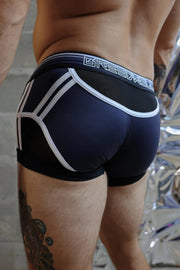 BREEDWELL Circuit Breaker Boxer Brief Large Pouch in Black 228