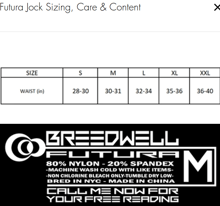 BREEDWELL Jockstrap Futura Chevron Jacquard Neon Green Jock 515