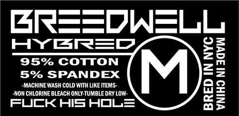 BREEDWELL Jockstrap Hybred Lightweight Neoprene Knit Jock in Red 126