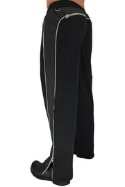 BREEDWELL NSA Track Pants Wide Leg Expandable Ankle Zippers Drawstring & D - Rings7