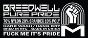 BREEDWELL Pure Pride Armbands Rainbow Holographic Foil Chevron 469