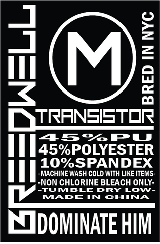 BREEDWELL Transistor Shorts Perforated Vegan Leather Short in White 317