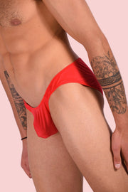 Briefs SMU Mini Sheer Brief Red 33372 MX116