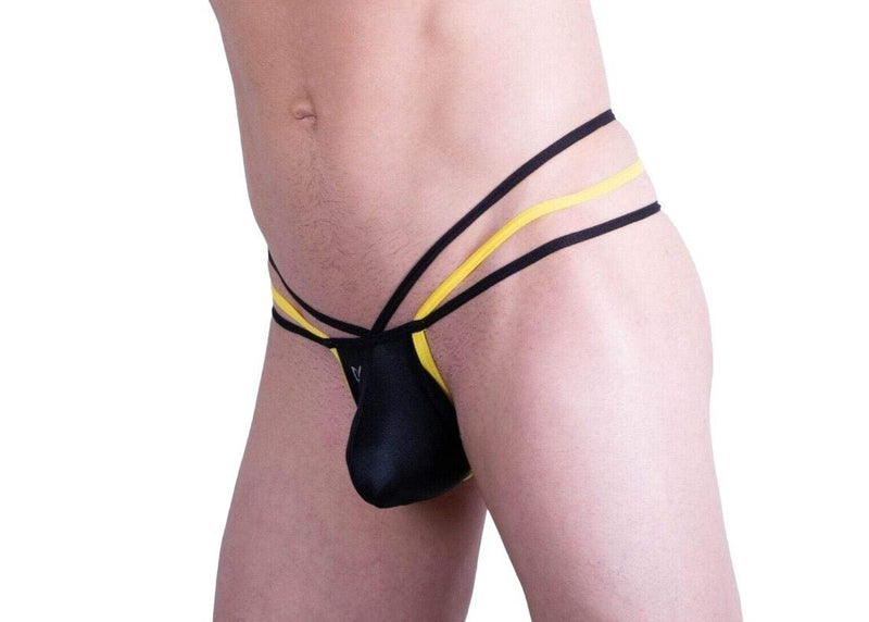 Daniel Alexander Thong Men Sexy Underwear Black Dal022 MX19