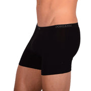 DOREANSE 90% Cotton Mens Underwear Boxer Brief Stretchy Fabric Black 1717 63