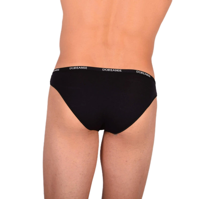 Doreanse Aire Briefs Low - Rise & Lean Bikini Cut Brief Black 1395 1111