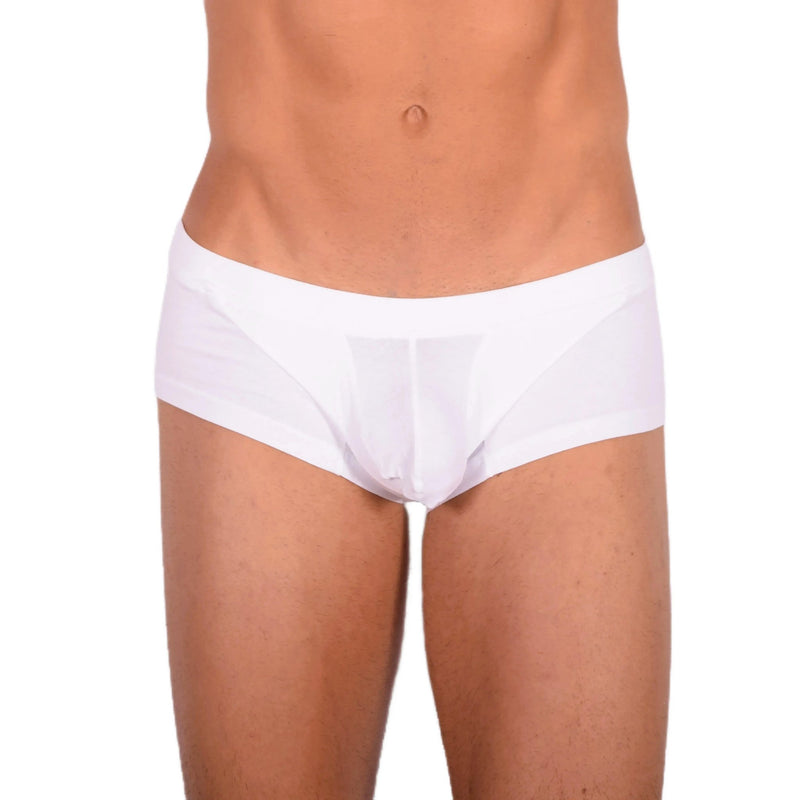 DOREANSE Boxer Adonis Hipster Trunk Soft Cotton White 1750 83