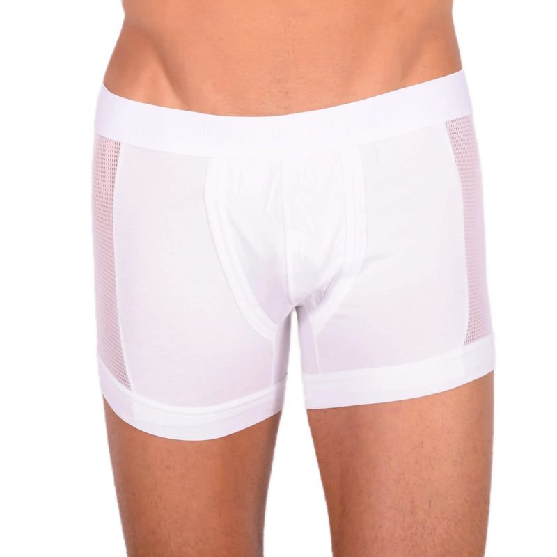 Doreanse Boxer Brief With Side Mesh Panel 1761 White 58