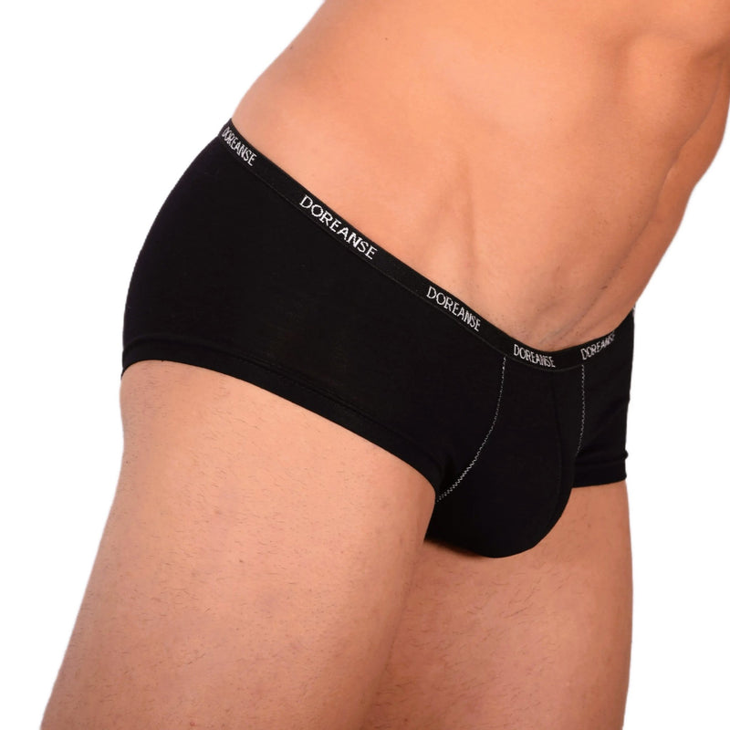 DOREANSE Boxer Hipster Mini Trunk Micro - Modal Black 1781 710
