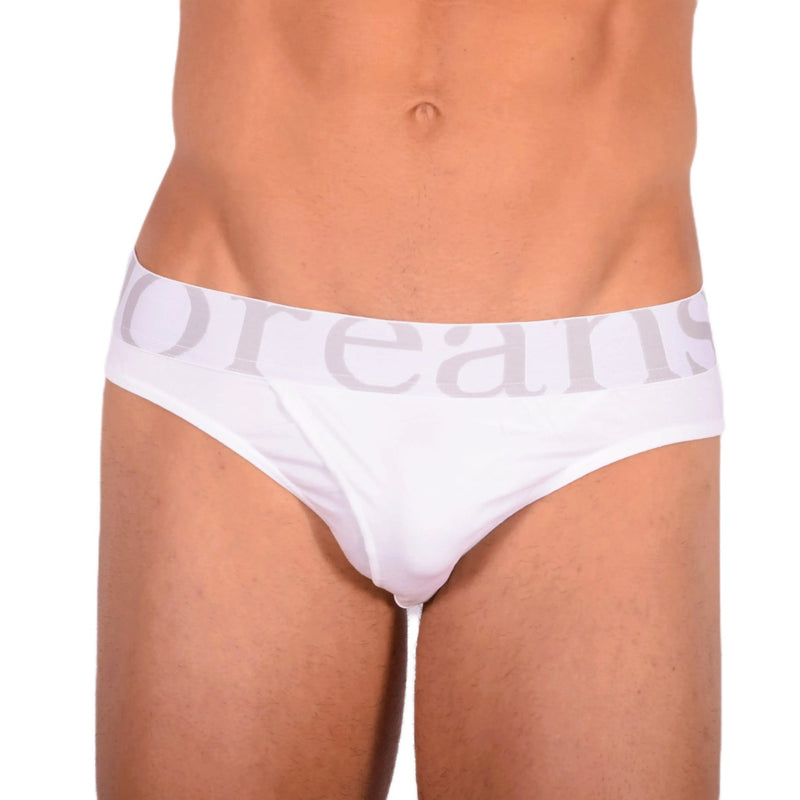DOREANSE Brief Mens Slip With Pouch Reforming White 1225 97