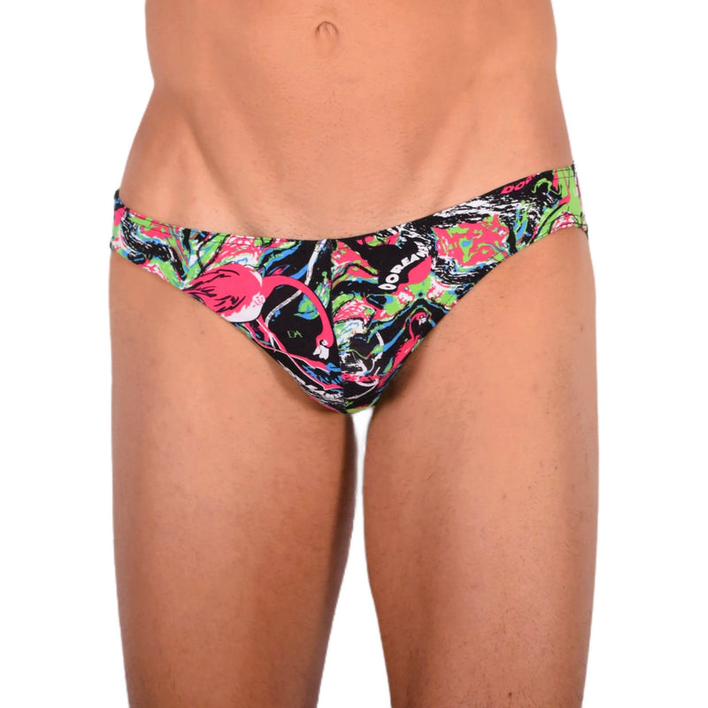 Doreanse Flamingo Splash Paint Print Casual Brief Herren Slips Homme 1361 84