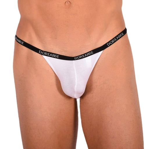 DOREANSE Mens Micro - Modal White G - String 1330 91