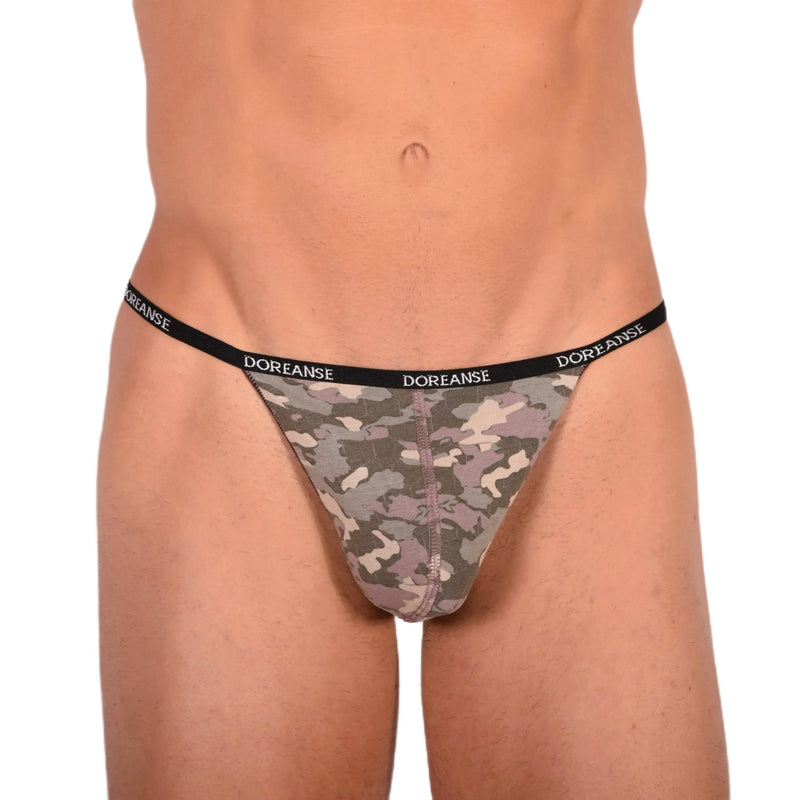 Doreanse Thong Camo Modal & Cotton Men String 1312 65
