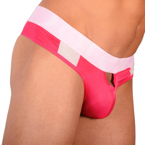 Doreanse Window Thong Soft Sleeky Low - Rise Thongs Fushia 1224 92