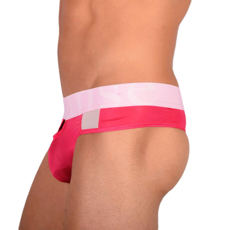 Doreanse Window Thong Soft Sleeky Low - Rise Thongs Fushia 1224 911