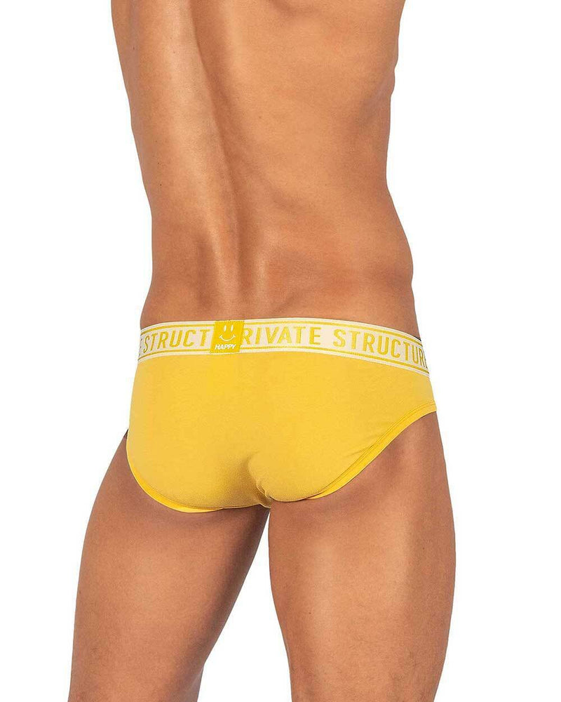 Duo Pack 2 - Private Structure Mini Briefs PRD Sunset Yellow + Dark Navy 4385 10510
