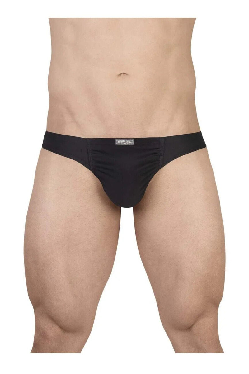 ErgoWear Bikini Brief FEEL GR8 Cotton Briefs in Black 1727 1237