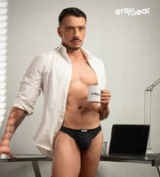 ErgoWear Bikini Brief FEEL GR8 Cotton Briefs in Black 1727 1231