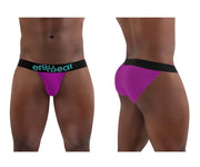 ErgoWear Bikini Brief MAX Mesh Pouch Low - Rise Briefs Purple 13962