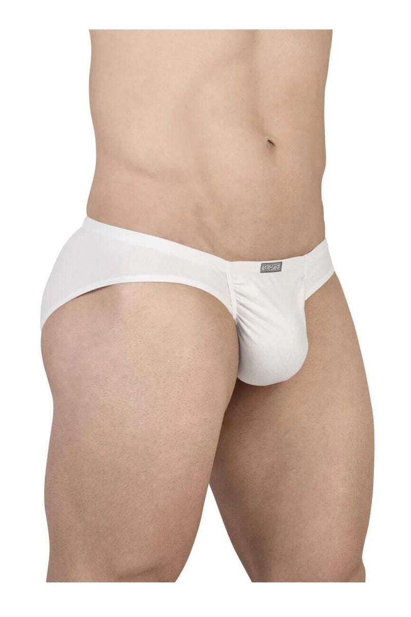 ErgoWear Bikini Briefs Cotton FEEL GR8 Pouch Light White Brief 1735 1231