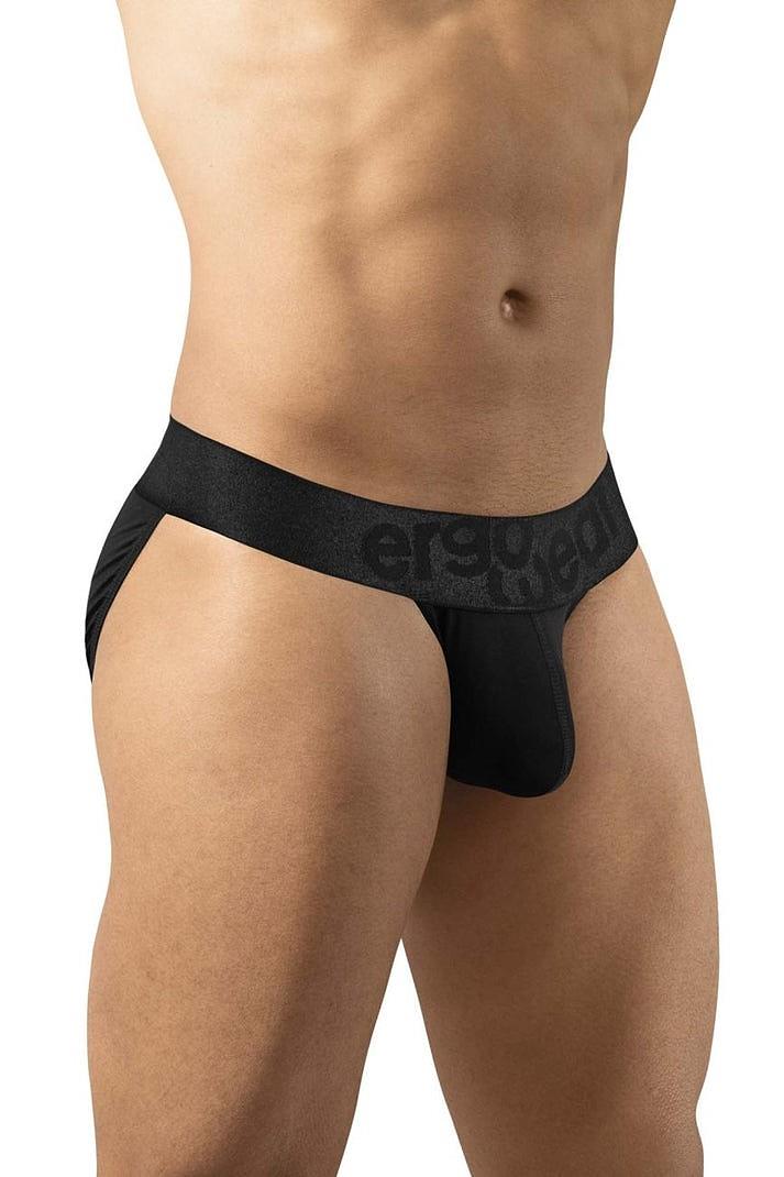 ErgoWear Bikini Briefs MAX Bold Stretchy Soft Tanga - Brief Pouch Black 1747 1381