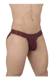 ErgoWear Bikini Briefs MAX XX Stretchy Elastic Low - Rise Brief Pomegranate 16222