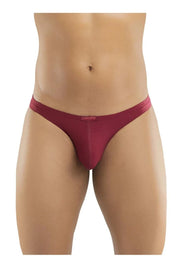 ErgoWear Bikini Briefs X4D Lightweight Low - Rise Lean Cut in Burgundy 1158 1333