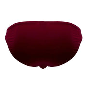 ErgoWear Bikini Briefs X4D Lightweight Low - Rise Lean Cut in Burgundy 1158 1337