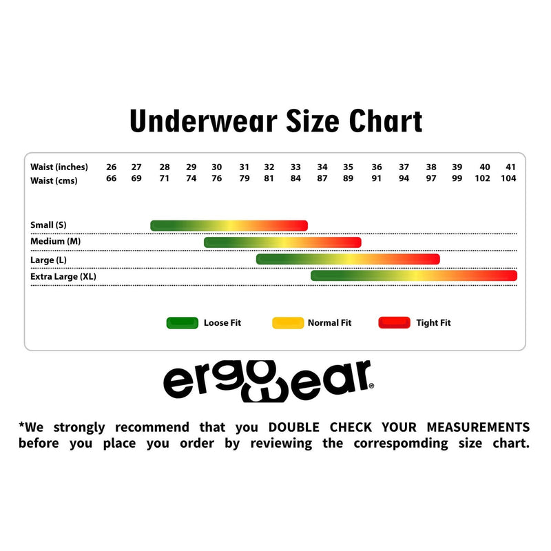 ErgoWear Boxer Briefs MAX Bold Stretchy Mid - Cut Long Boxer in Black 1749 106