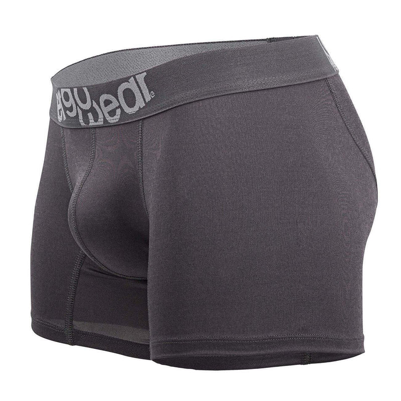 ErgoWear Boxer HIP Trunks Low - Rise Stretchy Boxer Seamed Pouch Shark Gray 14953