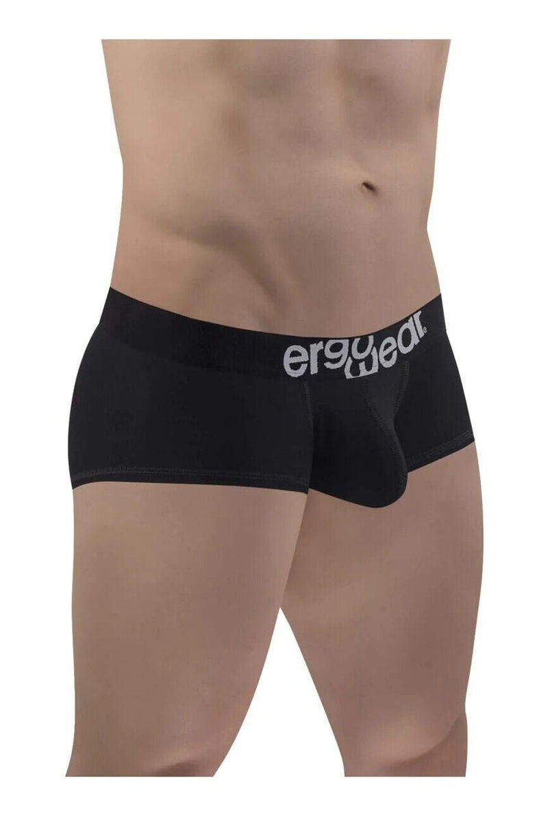 ErgoWear Boxer MAX Cotton Low - Rise Trunks Black 1484 952