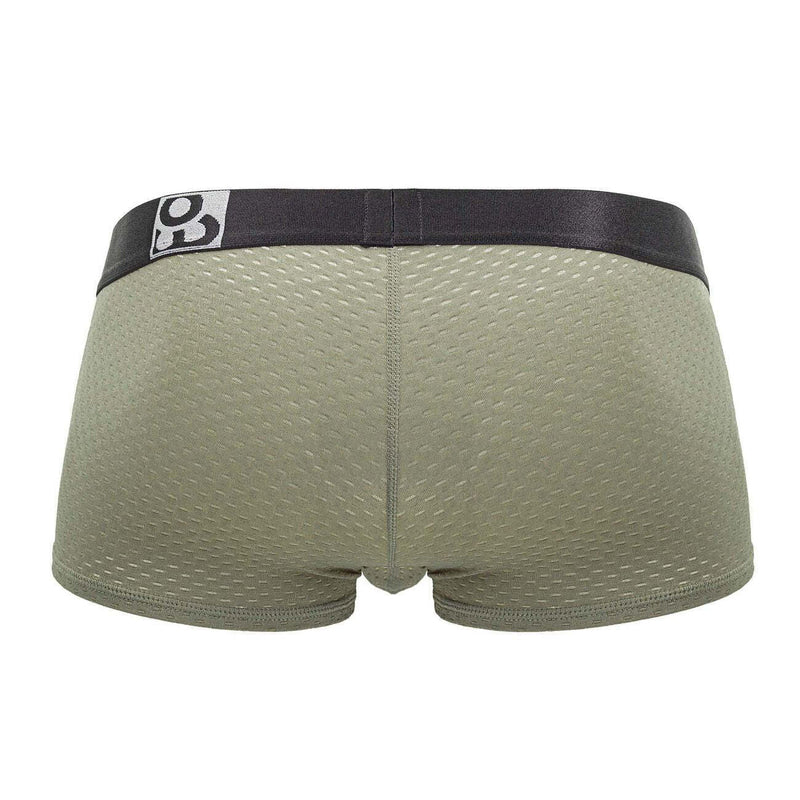 ErgoWear Boxer Trunks MAX Flow Micro Perforated Mesh in Smoke Green 16796