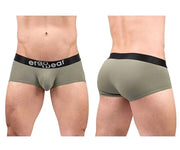ErgoWear Boxer Trunks MAX Flow Micro Perforated Mesh in Smoke Green 16794