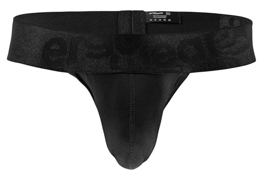 ErgoWear G - String MAX Bold Stretch Thong With Supportive Pouch in Black 1746 1391