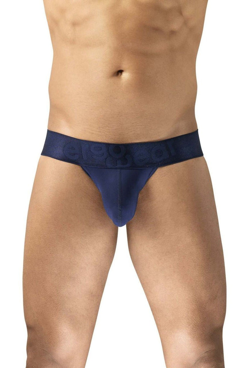 ErgoWear G - String MAX Bold Stretch Thong With Supportive Pouch in Navy 1738 1373