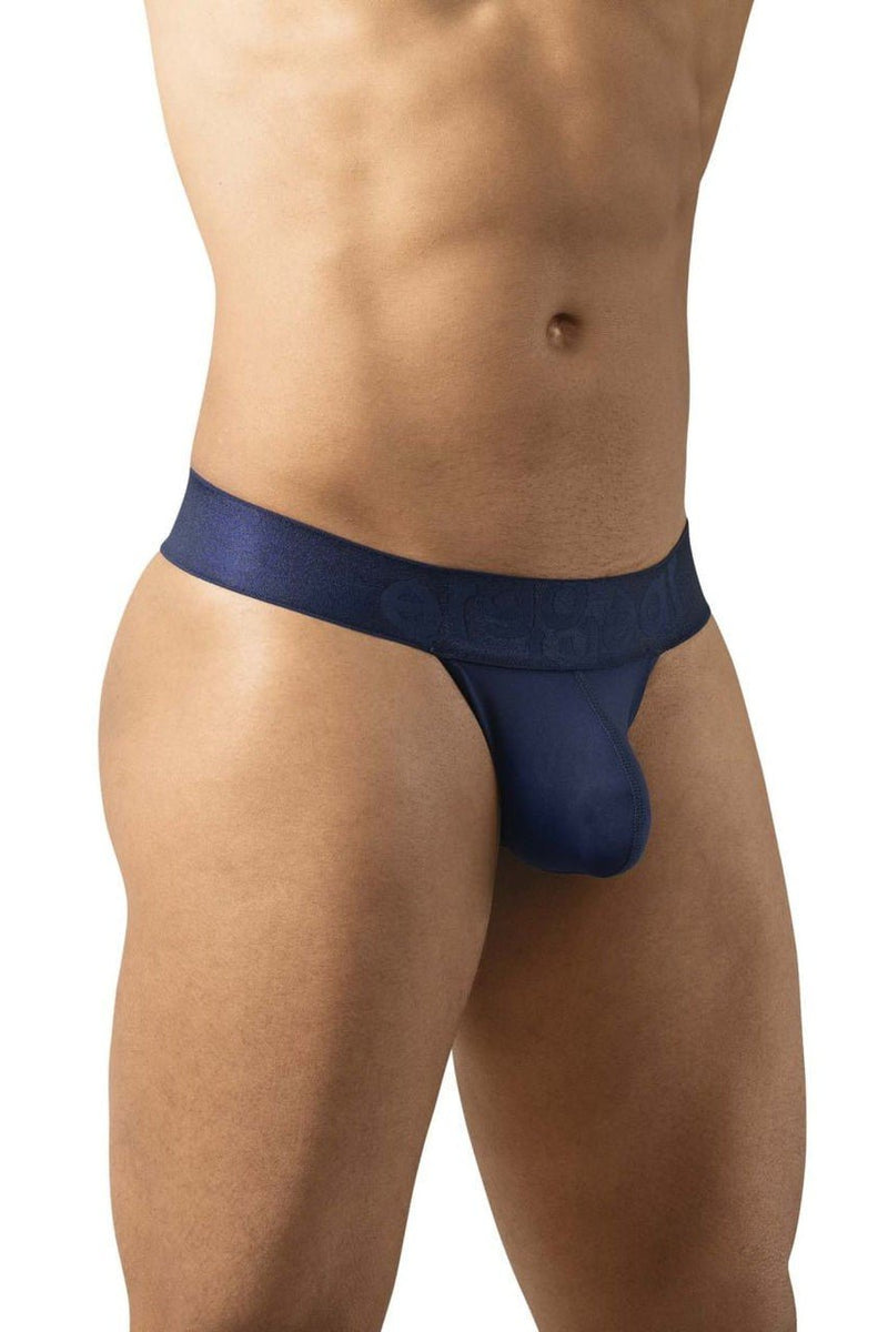 ErgoWear G - String MAX Bold Stretch Thong With Supportive Pouch in Navy 1738 1371