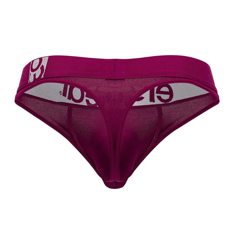 ErgoWear HIP Thong Stretchy Quick - Dry Soft MicroFibre Thongs in Plum Red 14995