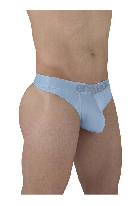 ErgoWear HIP Thongs Stretchy Quick - Dry Soft Microfibre Cool Blue Thong 1502 - SexyMenUnderwear.com