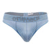 ErgoWear HIP Thongs Stretchy Quick - Dry Soft Microfibre Cool Blue Thong 1502 - SexyMenUnderwear.com