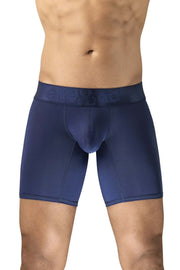 ErgoWear Long Boxer Briefs MAX Bold Mid - Cut Stretchy Blue Navy 1741 26
