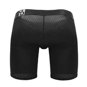 ErgoWear Long Boxer Briefs MAX Flow 3D - Pouch Micro Perforated Midcut Black 16905
