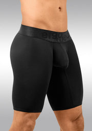 ErgoWear Long Boxer MAX BOLD Bikers Athletic Shorts in Black 1783 1403