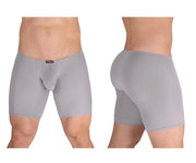 ERGOWEAR Long Boxer X4D Seamed Pouch Midcut Silver Gray 1594 922