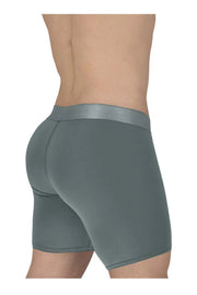 ErgoWear Long Length Boxer Briefs MAX XX Stretchy Mid - Cut Light Teal 16282