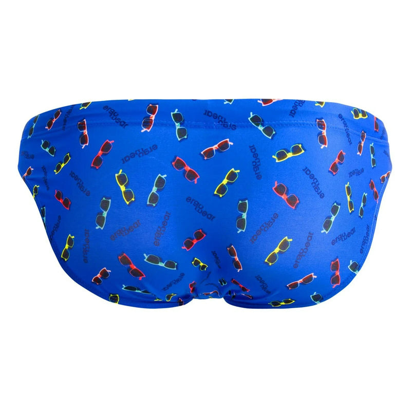 ErgoWear Low Rise Swim Briefs X4D SW Bikini - Cut Swimwear Blue/Summer 1767 26