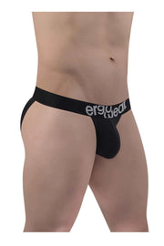 ErgoWear MAX Cotton Bikini Briefs Sporty Edge Low - Rise Brief Black 1483 952