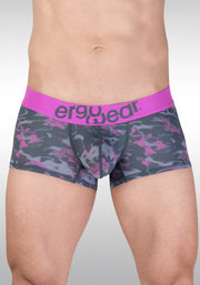 ErgoWear MAX SE Camo Boxer Trunk 3D Pouch Micro Mesh Stretch Pink 1716 1272