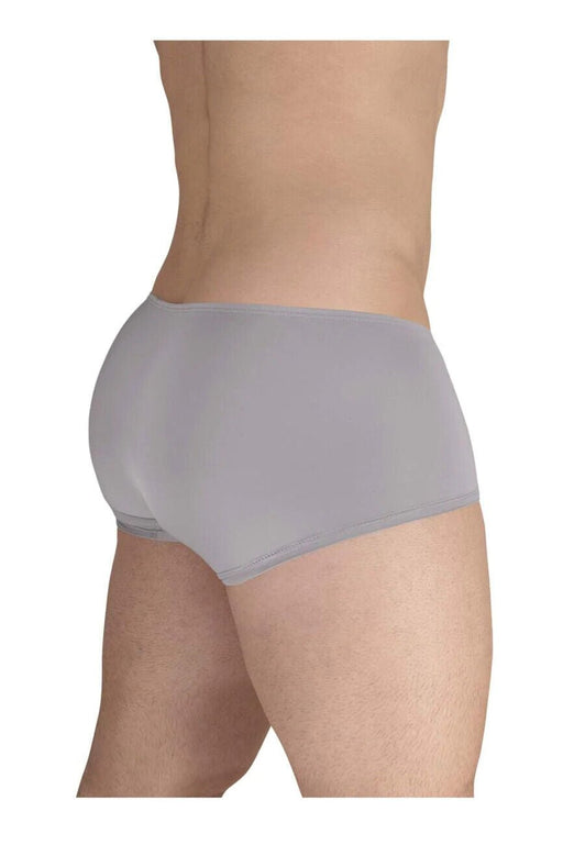 ERGOWEAR Mini Boxer X4D Seamed Pouch Low - Rise Trunks Silver Gray 1593 93 - SexyMenUnderwear.com