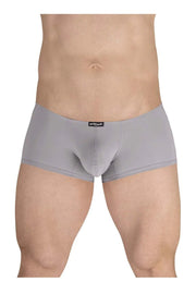 ERGOWEAR Mini Boxer X4D Seamed Pouch Low - Rise Trunks Silver Gray 1593 936